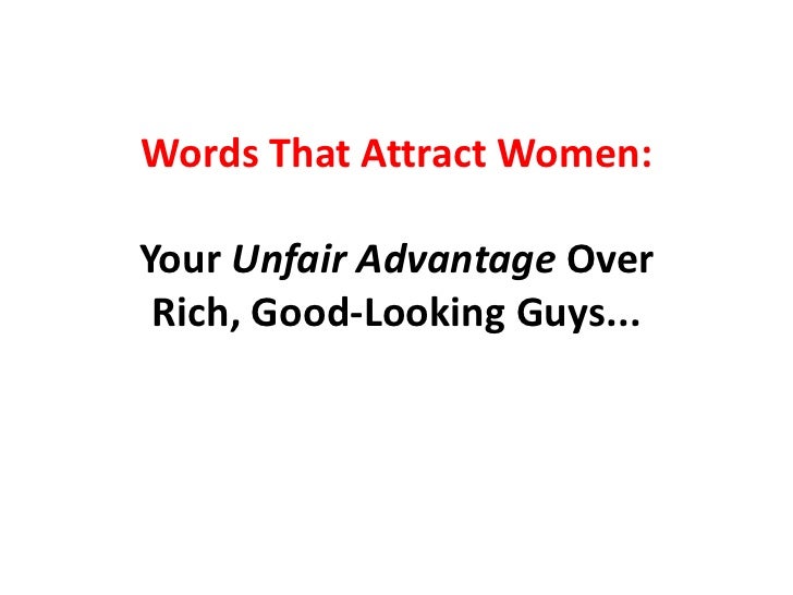 Words to seduce a woman